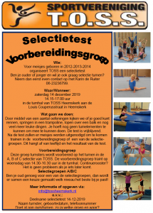 Selectietest 14 december 2019